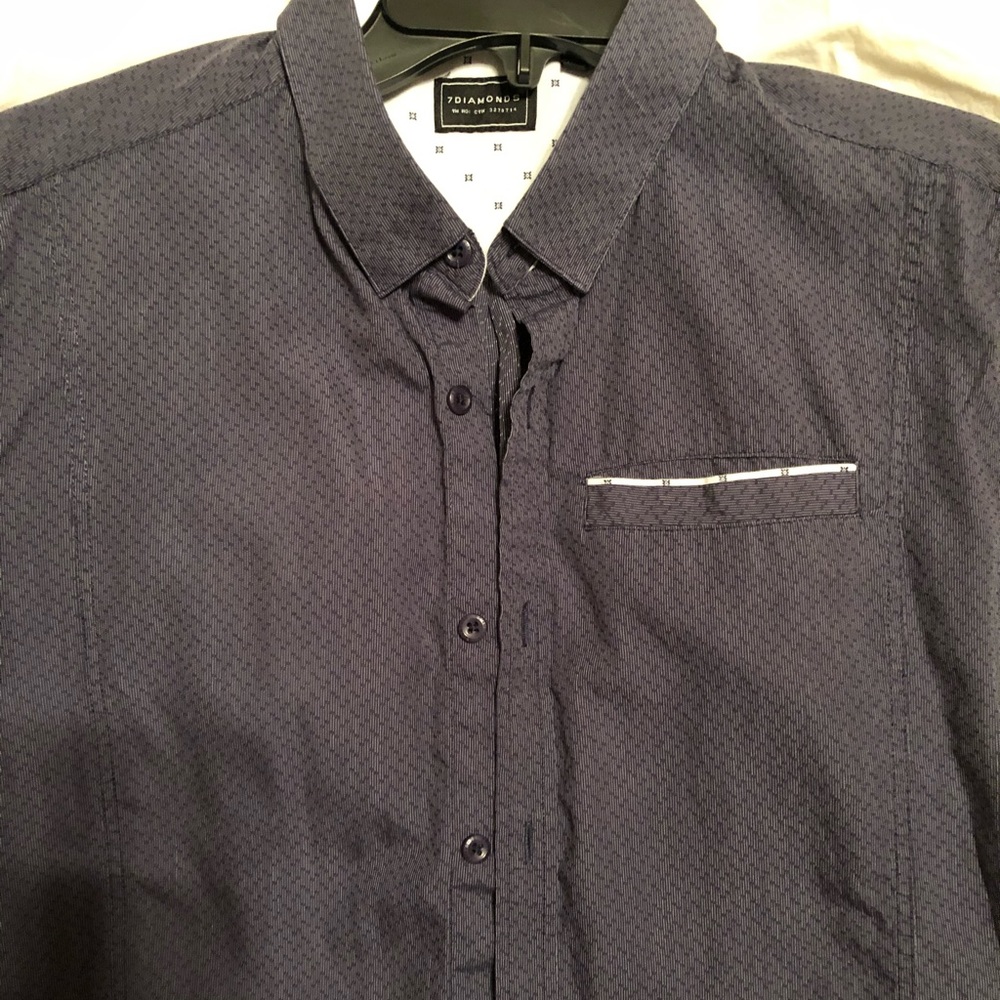 Brand new Buckle short sleeves button down shirt